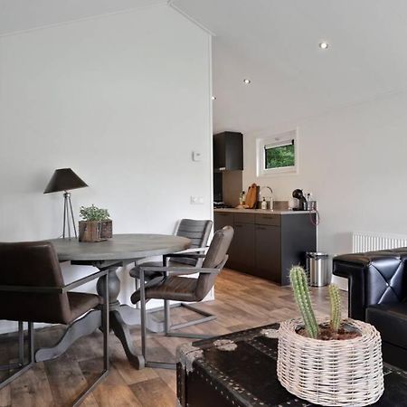 Luxe Chalet In Oosterwolde In Friesland, Op Rustig Park Met Uitzicht Op Meer En Strandje Kültér fotó